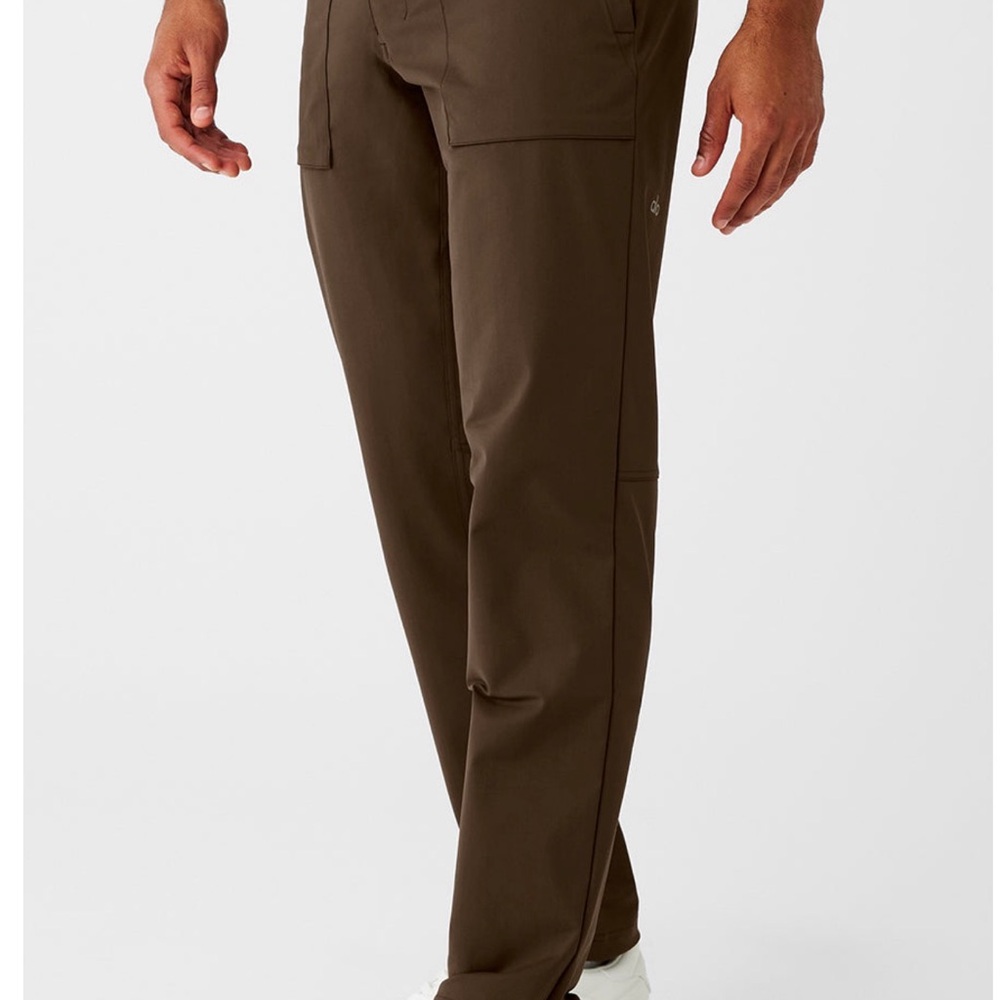 ALO Yoga Men's Chocolate Cargo Pants 38R , fit 36